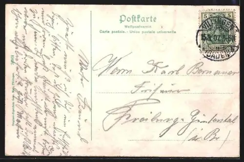 AK Villingen / Baden, Waldhotel