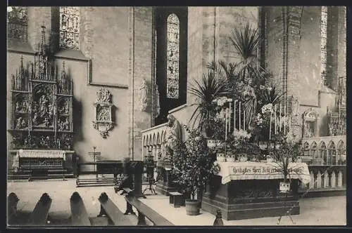 AK Osnabrück, Dom, Innenansicht