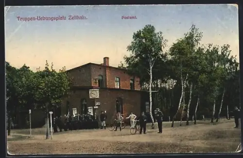 AK Zeithain, Postamt uf dem Truppen-Übungsplatz