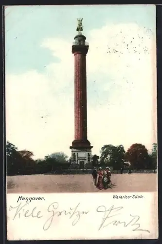 AK Hannover, Waterloo-Säule