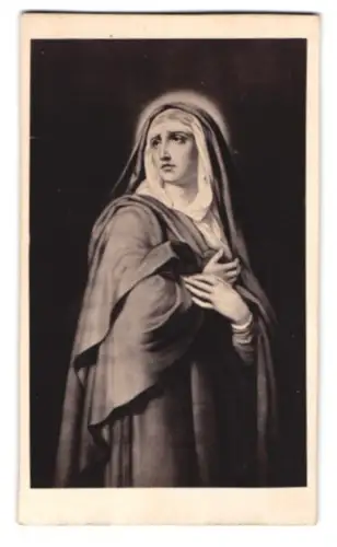 Fotografie Maison Basset, Paris, Gemälde: Heiligendarstellung