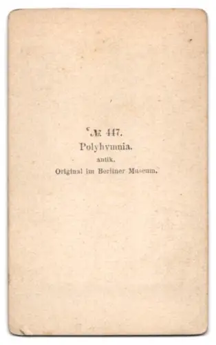 Fotografie Statue: Polyhymnia