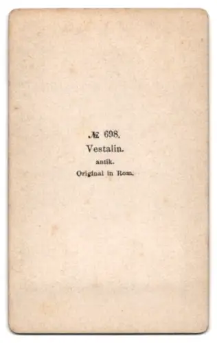 Fotografie Statue: Vestalin