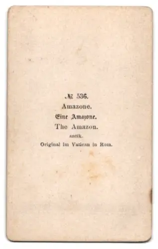 Fotografie Statue: Amazone