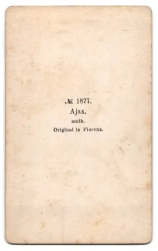 Fotografie Statue: Ajax