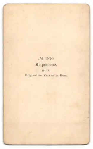 Fotografie Statue: Melpomene