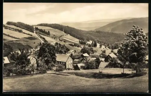 AK Oberhain-Mankenbach, Ortsteil aus der Vogelschau