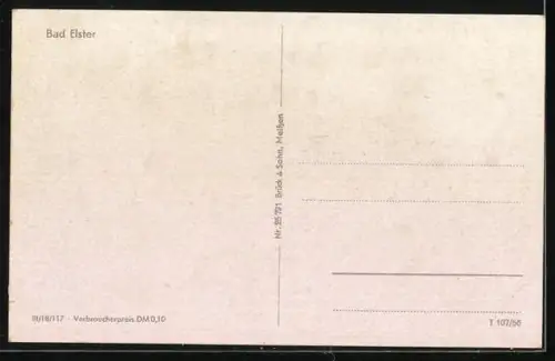 AK Bad Elster, Stadion aus der Vogelschau