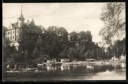 AK Grimma i. S., Gattersburg am Muldenthal