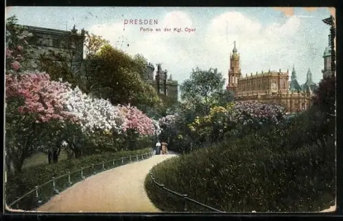 AK Dresden, Partie an der Kgl. Oper