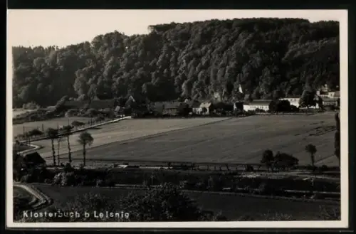 AK Klosterbuch b. Leising, Ortsansicht aus der Vogelschau