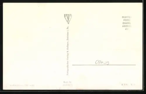 AK Wolkenstein /Erzgeb., Café Warmbad, Quelle und Strassenpartie