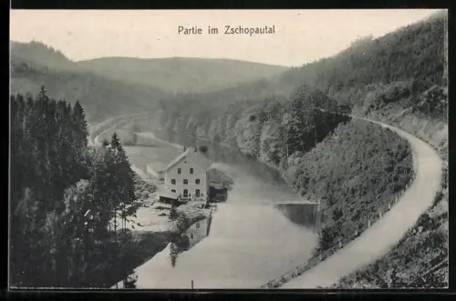 AK Zschopau, Mühle im Zschopautal