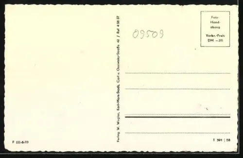 AK Pockau /Flöhatal, Marterbüschel, Gesamtansicht