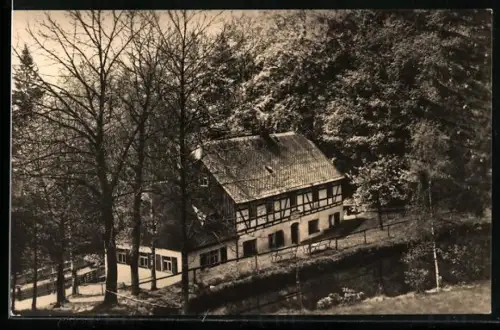 AK Ansprung /Erzgeb., Hüttstadtmühle, Erholungsheim