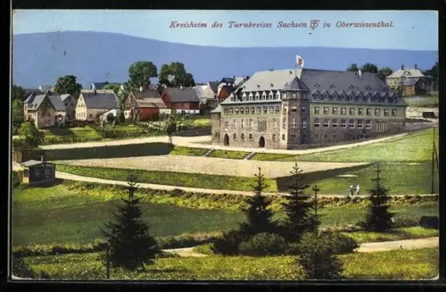 AK Oberwiesenthal, Kreisheim des Turnerkreises Sachsen