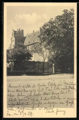 AK Zwickau i. Sa., Schloss Osterheim