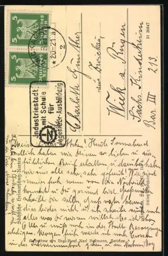 AK Zwickau i. Sa., Schloss Osterheim