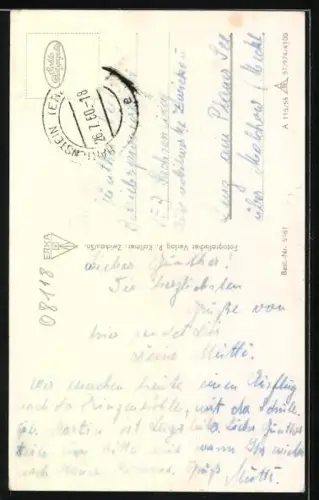 AK Hartenstein i. Erzgeb., Schloss Stein und Wassermühle