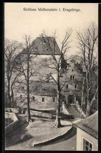 AK Wolkenstein i. Erzgebirge, Schloss Wolkenstein
