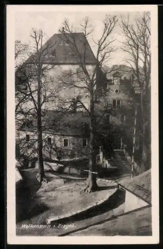 AK Wolkenstein i. Erzgeb., Schlossansicht