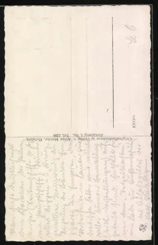 AK Annaberg i. Erzgeb., Inneres der St. Annenkirche