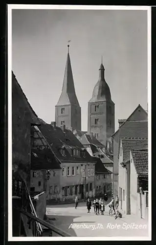 AK Altenburg /Th., Rote Spitzen