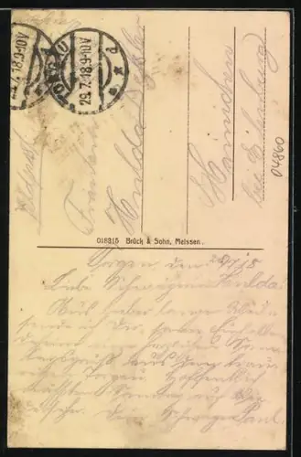 AK Torgau a. Elbe, Denkmal Friedrich des Grossen