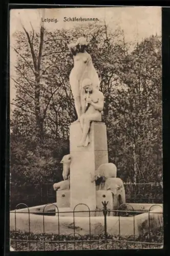 AK Leipzig, Schäferbrunnen