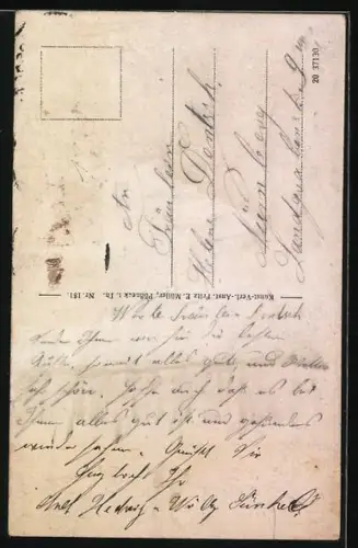 AK Pössneck i. Thür., Rathaus u. Krautgasse aus der Vogelschau