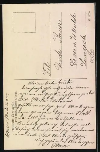 AK Reiboldsgrün i. V., Heilstätte Carolagrün, Anstaltskirche