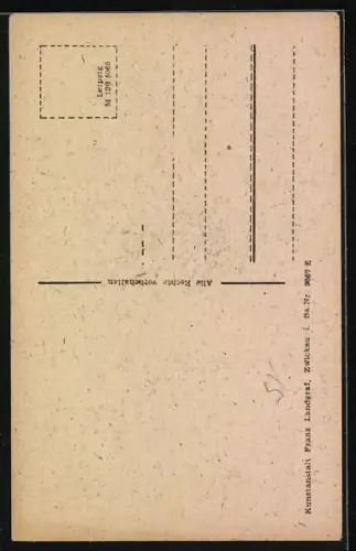 AK Crimmitschau i. Sa., Johanneskirche mit Pleisse