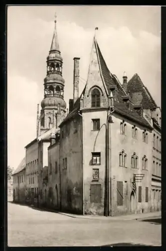 AK Zwickau /Sa., Schiffchen mit Kirchturm