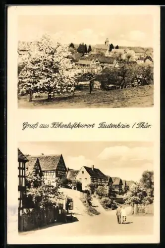 AK Tautenhain /Thür., Ortsansicht, Ortspartie