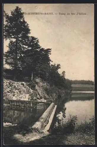 AK St.-Honoré-les-Bains, Etang du Seu l`Écluse