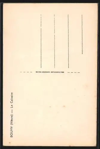 AK Bouhy /Nièvre, Le Calvaire