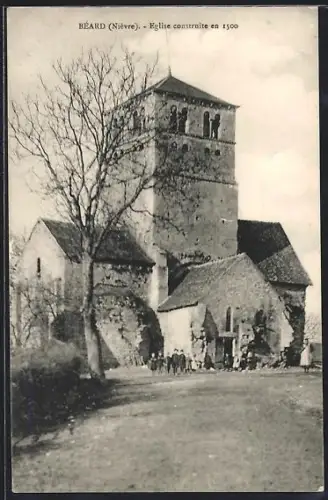 AK Béard /Nièvre, Église construite en 1500