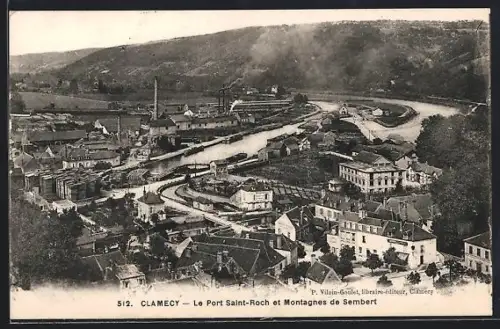 AK Clamecy, Le Port Saint-Roch et Montagnes de Sembert