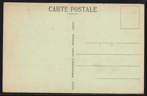 AK Saint-Honoré-les-Bains /Nièvre, La Vieille Montagne et chemin avec des oies