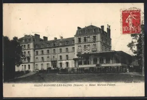 AK Saint-Honoré-les-Bains /Nièvre, Hôtel Morvan-Palace