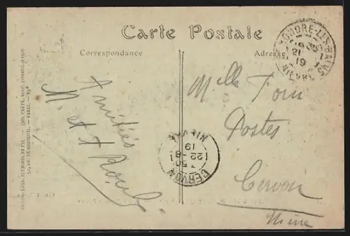 AK Saint-Honoré-les-Bains /Nièvre, Hôtel Morvan-Palace