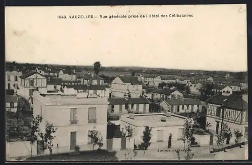 AK Vauzelles, Vue générale prise de l`Hôtel des Célibataires