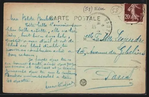 AK Villers-sur-Beuvron, Un Coin du Beuvron