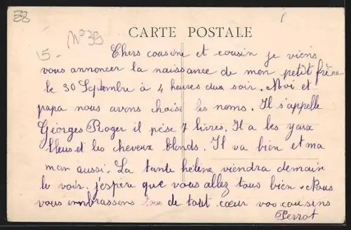 AK Sanglier, Vue Générale du village et des collines environnantes