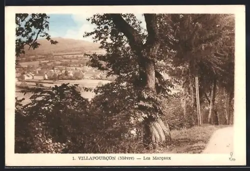 AK Villapourcon /Nièvre, Les Marcaux