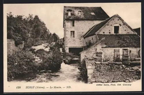 AK Surgy /Nièvre, Le Moulin