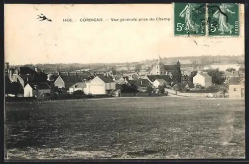 AK Corbigny, Vue générale prise du Champ