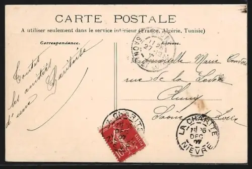 AK La Charité, Château de Volvray