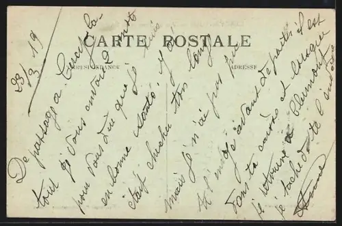 AK Cercy-la-Tour, Vue du Pont et de l`Aron