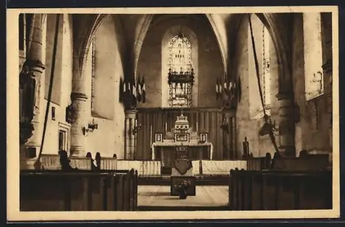 AK Bouhy /Nièvre, Intérieur de l`Église